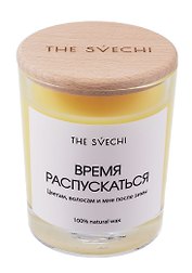 Свеча Время распускаться (желтая) (200мл) (08035)