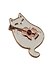 Значок Pin Joy Котик с гитарой (металл) (12-08599-925) - 1