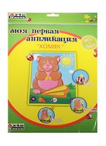 DT-1008-47 Набор Моя первая аппликация Хомяк (д/дет. творч.) (3+) (упаковка)