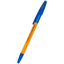 Шариковая ручка синяя 0,7 мм, R-301 Orange Stick&Grip, Erich Krause