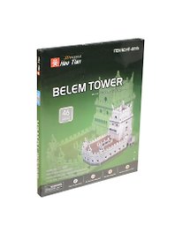 Конструктор 3D Башня Белен (Belem Tower) (124392) (46шт) (21х14х16,5см) (3D Puzzle Hao Tian)