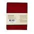 Записная книжка А6 80л кл. "Studio. Бордовый", иск.кожа,интегр.обл., скругл.углы, ляссе - 1