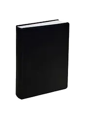 Ежедневник недат. А6 176л "Небраска" синий, перф.углы, Lediberg