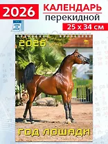 Календарь 2026г 250*345 «Год лошади» настенный, на спирали