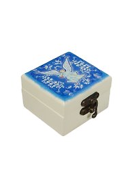 Шкатулка дерево Ангел (6,5х6,5) (838160)