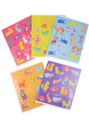 Тетрадь в клетку Феникс+, "Забавные животные", 48 листов