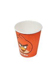 Angry Birds одноразовая картонный стакан Красная птица (6шт)