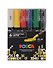 Маркеры акриловые 06цв "POSCA. Standard" 0,7мм, UNI - 0