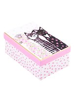 Коробка подарочная Kittys 21*14*8,5см, картон