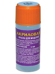 Краска для моделей, ЗВЕЗДА, №36, голубая, акриловая