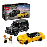 76924 Конструктор детский LEGO Speed Champions Автомобили AMG G 63 и AMG SL63, 808 деталей, возраст 10+