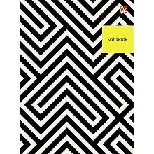 Записная книжка «Орнамент. Контрасты» А6, 64 листа в клетку, Listoff