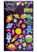 Наклейки EVA Космос, микс 2 вида AF-018