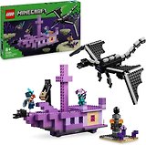 LEGO Minecraft: Дракон и корабль Эндера, 657 деталей (21264)