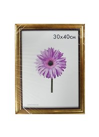 Фоторамка пластик 30*40 "Agatha" золотая, 100 рамок