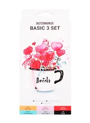 Маркеры 06цв "Basic 3" карт.кор., Sketchmarker