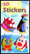 Наклейки детские FS-Sticker 3D (Ле Флэш)