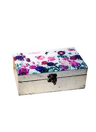 Шкатулка (патинированная) (20х14,5х7,5) (58005)