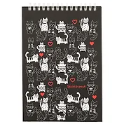 Скетчбук «Котики», 60 листов, А5