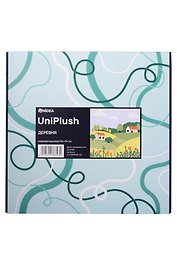 Набор для творчества UniPlush. Ковровая вышивка «Деревня», 34 х 34