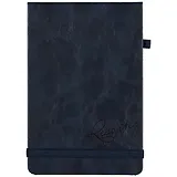 Блокнот «Жатка тёмно-синий», 96 листов, 20 х 13 см