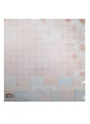 Набор бумаги для скрапбукинга 30,5*30,5см 190гр/м Розы, 7 листов (6+1)
