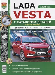 Lada Vesta (с 2015 г.) С каталогом деталей в фотографиях…(мЯРемСам)