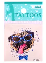 Тату Fashion doggy, 9,5*6,5 (микс)(орр)