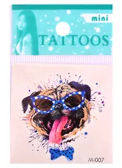 Тату Fashion doggy, 9,5*6,5 (микс)(орр)