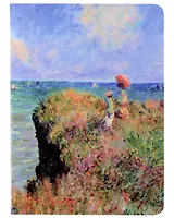 Записная книжка А6 32л кл. "Клод Моне Прогулка по скалам", сшивка