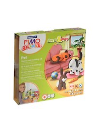 FIMO kids form&play Детский набор Домашний любимец (8034 02 LZ) (8+) (упаковка) (Эксмо)