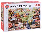 Artpuzzle. Пазл. 500 элементов "Озорные котята в гостиной"