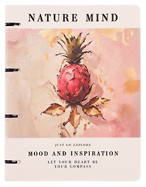 Тетрадь на кольцах «JANE. Nature Mind» 120 листов в клетку, А4, сменный блок - Listoff