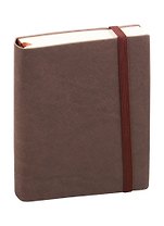 Ежедневник недат. А6 152л Reference коричневый, иск.кожа, интегр.переплет, тонир.блок, на резинке