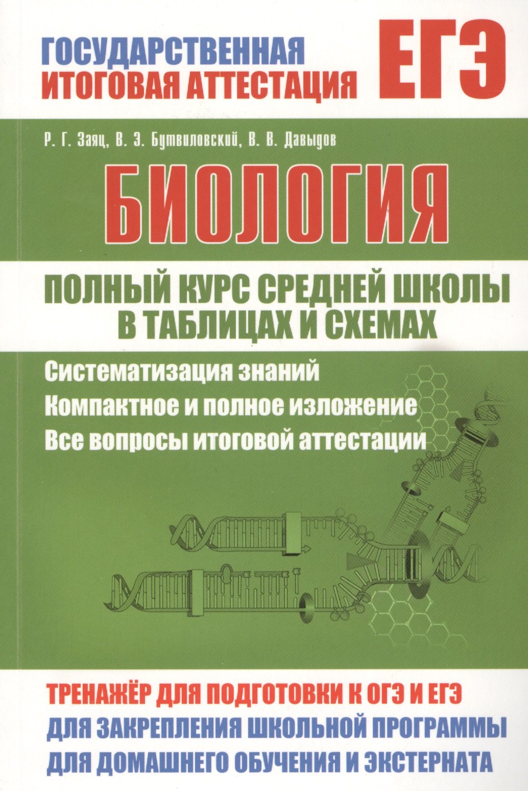 

Биология. Полный курс средней школы в таблицах и схемах