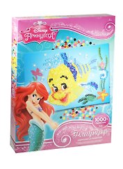 Набор для творчества Оригами Disney/Дисней Princess Картина из пайеток Флаундер 01497