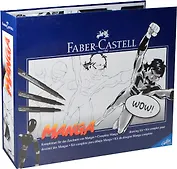 Набор для рисования "MANGA", 9 предм., Faber-Castell