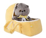 Игрушка мягкая Budi Basa, Басик BABY в люльке 20см