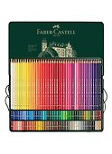 Карандаши цветные художественные"Polychromos" 120цв., метал. коробка, Faber-Castell - 1