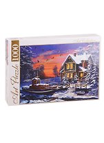 Пазл Зимняя усадьба Artpuzzle 1000 элементов ХАП1000-4447