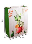Пакет А3 31*42*12 "Кактус" жен., бум.мат.ламинат - 1