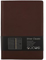 Еженедельник недатированный «Silver Classic», 72 листа, А4