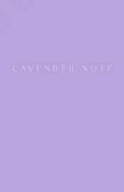 Блокнот «Lavender note», Эксмо