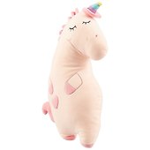 Мягкая игрушка Единорог спящий на спине (текстиль) (50см) - 1