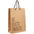 Пакет А4 "NO PLASTIC FANTASTIC" крафт, нейтр. - 0