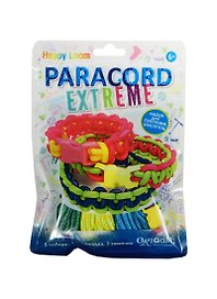 Набор для творчества Оригами Happy loom Паракорд экстрим: 3 паракорда, 3 замочка, инструкция. арт.0