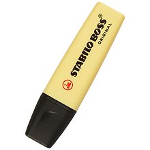 Текстовыделитель «Boss Original Pastel» ванильный 2-5 мм, Stabilo