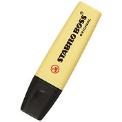 Текстовыделитель Stabilo, Boss Original Pastel, ванильный 2-5 мм