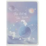 Записная книжка А6 80л лин. "The cat of the eath"