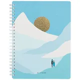 Тетрадь в клетку Be Smart, "Golden Sun. Пара", 120 листов